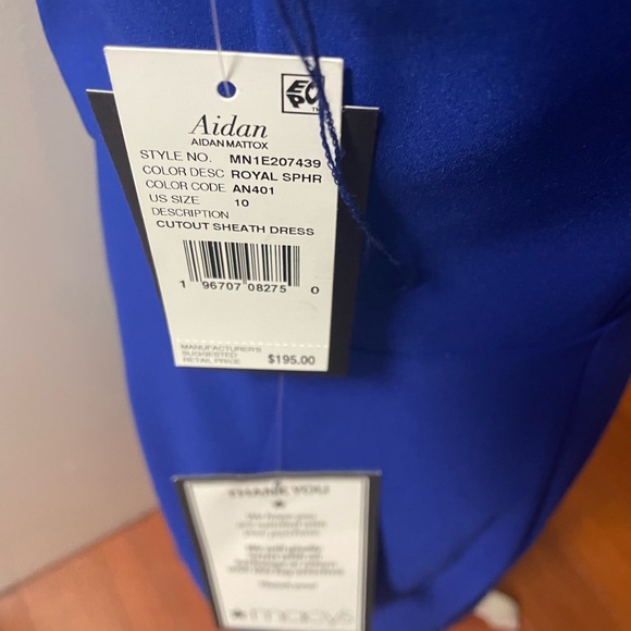 Aiden by Aiden Mattox Women's Cutout Sheath Dress - Picture 5 of 5